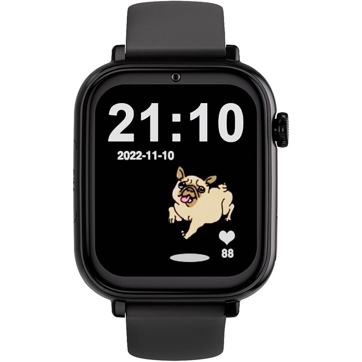 Savefamily boîtier noir + bracelet silicone noir