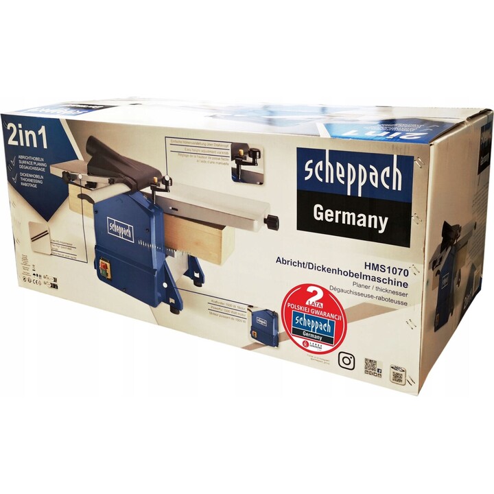 Scheppach HMS1070 Thickening Planer