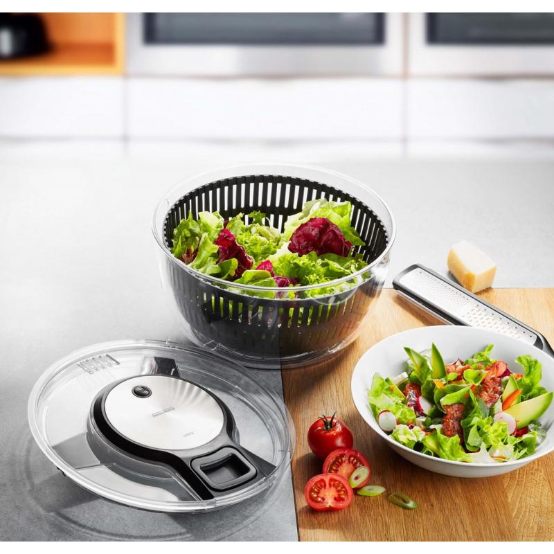 CENTRIFUGA DE LECHUGA 5 LTR, TRANSPARENTE GEFU SPEEDWING G-28150