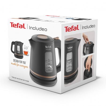 Tefal Includeo KI533811 tetera eléctrica 1 L 2400 W Negro