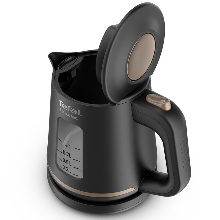 Chaleira elétrica Tefal Includeo KI533811 1 L 2400 W Preto