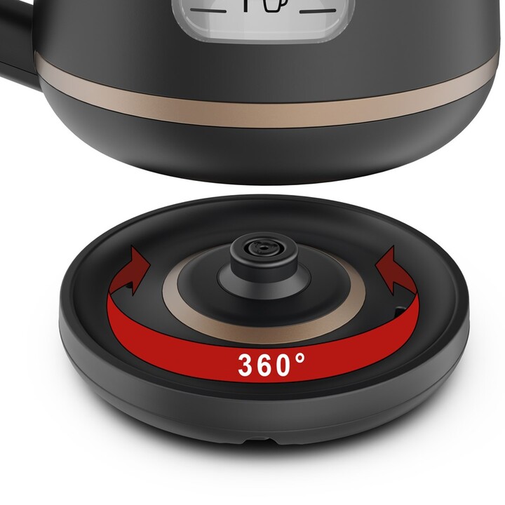 Chaleira elétrica Tefal Includeo KI533811 1 L 2400 W Preto