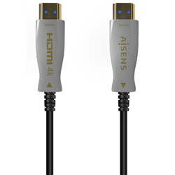 Aisens A148-0699 Kabel HDMI 2.0 AOC 4K HDMI Stecker 125m Schwarz