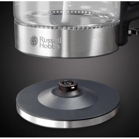 Russell Hobbs 21600-57 tetera eléctrica 1,7 L 2200 W Acero inoxidable, Transparente