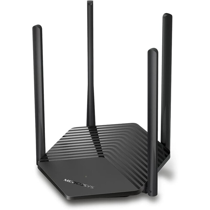 Mercusys Mr60x Dual Band Gigabit Ethernet Roteador Sem Fio (2,4 Ghz / 5 Ghz) Preto