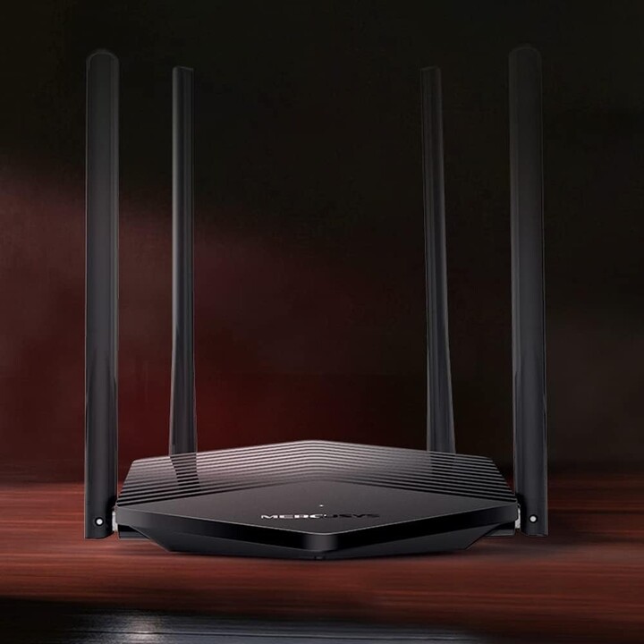 Mercusys Mr60x Dual Band Gigabit Ethernet Roteador Sem Fio (2,4 Ghz / 5 Ghz) Preto