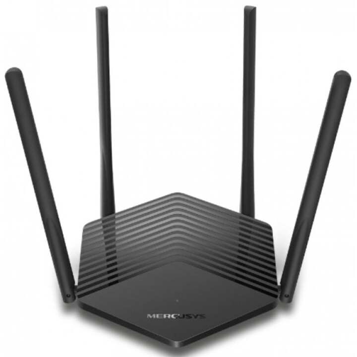 Mercusys Mr60x Dual Band Gigabit Ethernet Roteador Sem Fio (2,4 Ghz / 5 Ghz) Preto