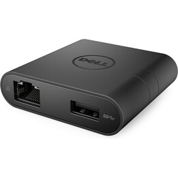DELL USC-C MÄNNLICH / HDMI ADAPTER + VGA + RJ45