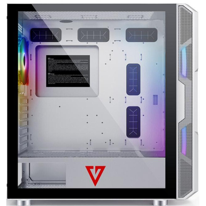 Modecom Amirani Argb Midi Tower Bianco