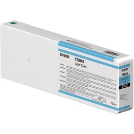 Embalagem única ciano claro t55k500 ultra