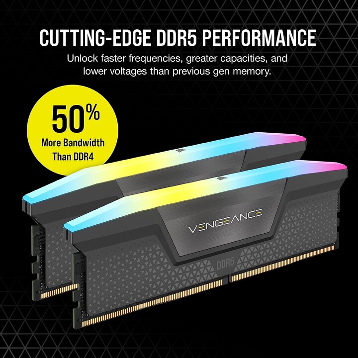 Corsair Vengeance CMH64GX5M2B6000Z30 64GB 2 x 32GB DDR5 6000MHz