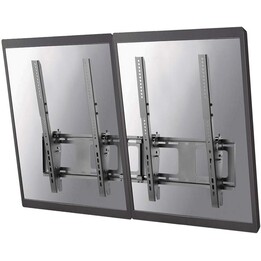 Neomounts NS-WMB200PBLACK Menu Board Wall Mount for Dual Screen 2x 40-52