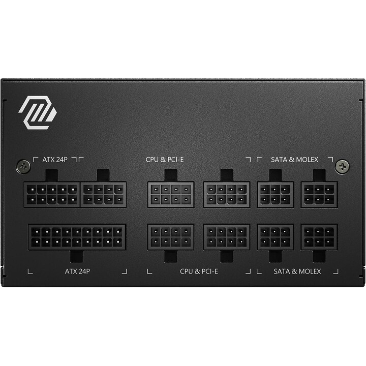 MSi Mag A650Gl 650W 120mm 80 Plus Gold Black