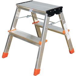 Krause Treppy Folding Step prata