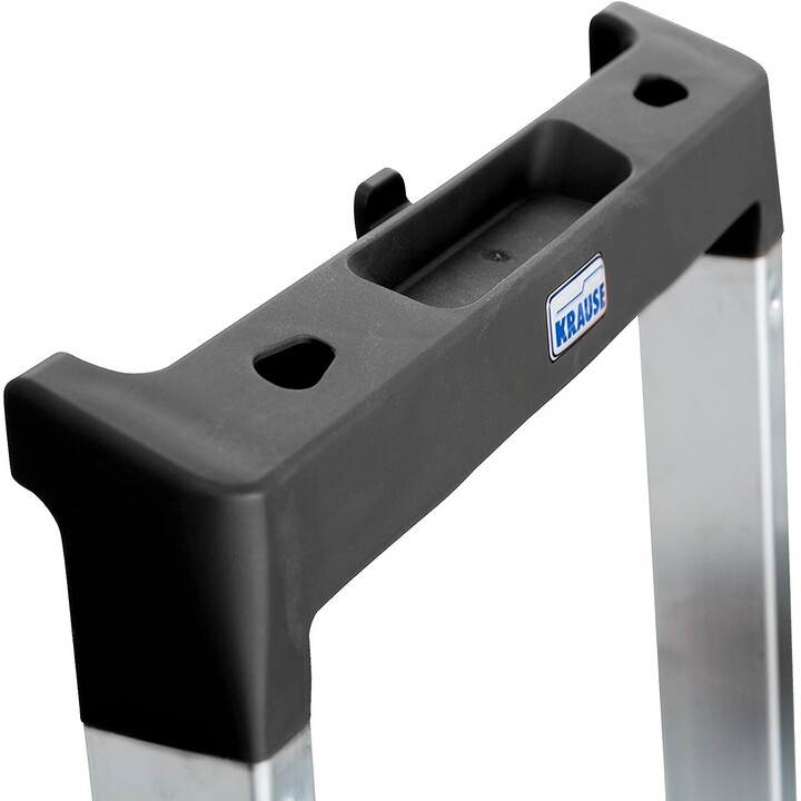 Escalera de Tijera Krause Solidy de Aluminio con 3 Peldaños para Uso Profesional