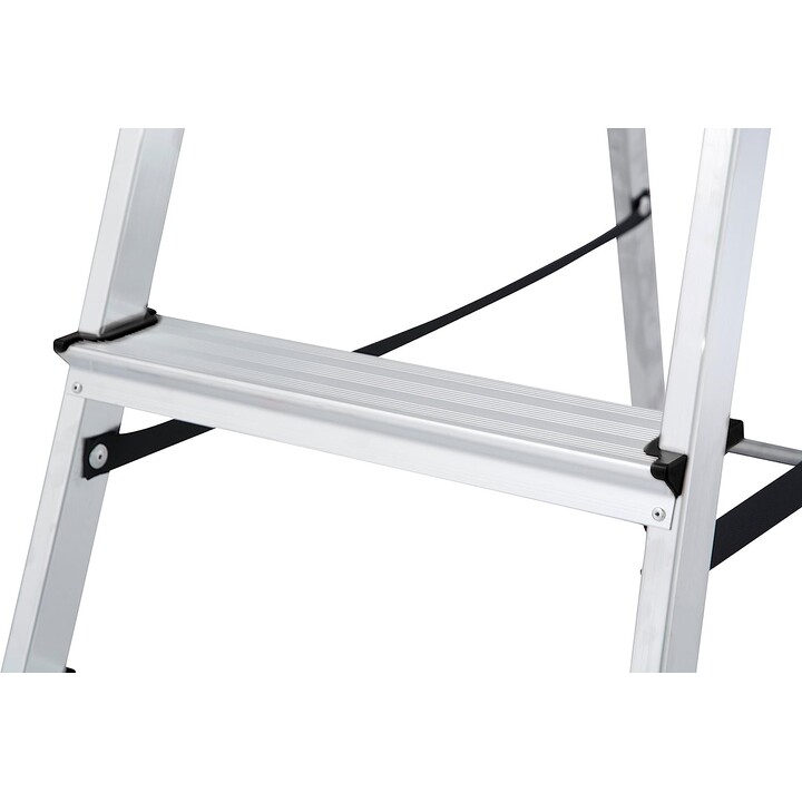 Escalera de Tijera Krause Solidy de Aluminio con 3 Peldaños para Uso Profesional