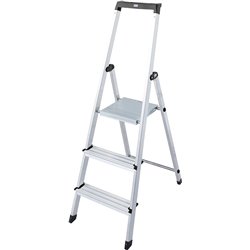 Ladder 3 step freestanding Krause Solidy 126214