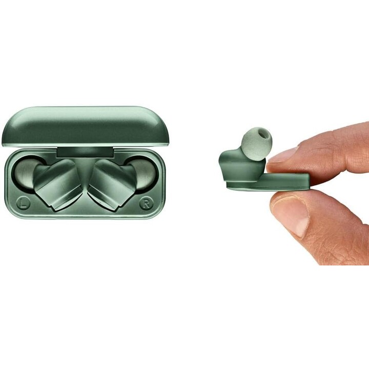 Écouteurs Bluetooth NGS Arctic Bloom avec étui de charge vert
