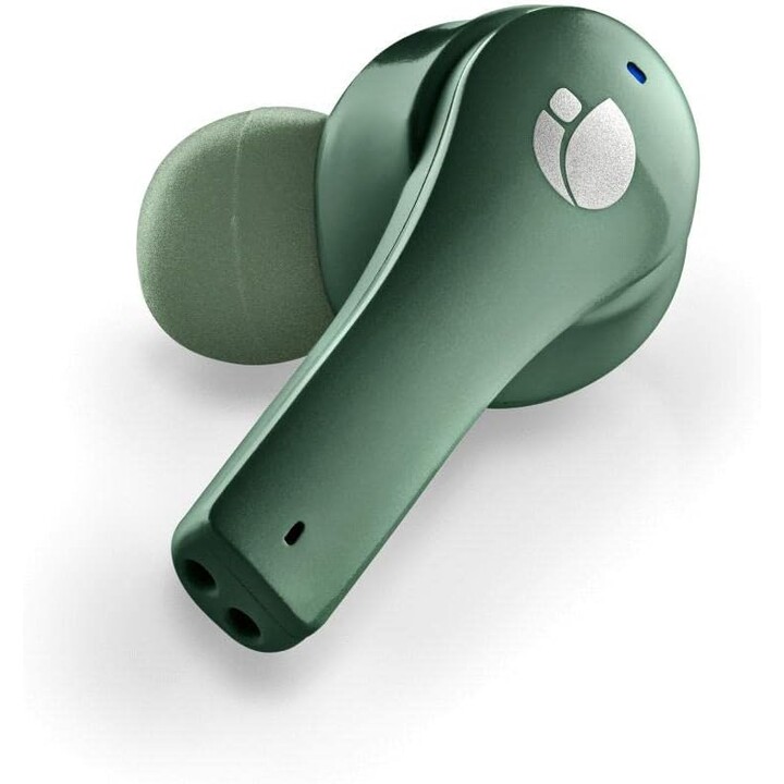Écouteurs Bluetooth NGS Arctic Bloom avec étui de charge vert
