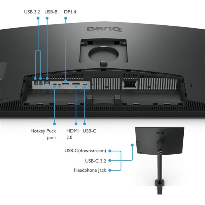 Benq PD2706UA écran pour PC 27 Noir