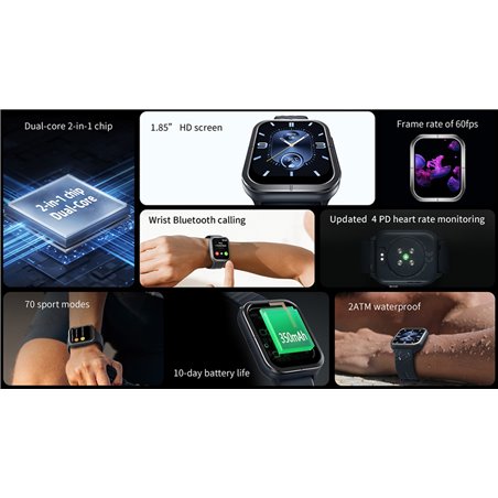 Orologio Mibro C3 Nero - Smartwatch