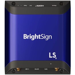 BrightSign LS425 Digital Signage Mediaplayer (1080p60 Videowiedergabe, HTML5-Unterstützung, USB-C, HDMI)