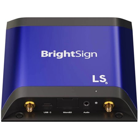 BrightSign LS425 Digital Signage Mediaplayer (1080p60 Videowiedergabe, HTML5-Unterstützung, USB-C, HDMI)