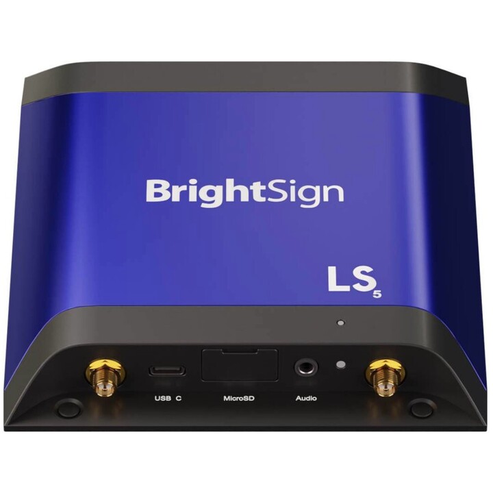 BrightSign LS425 Digital Signage Media Player (1080p60 Video Playback, HTML5 Support, USB-C, HDMI)