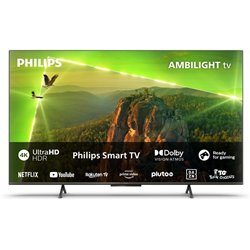 Philips 55PUS8118/12 TV 139.7 cm (55") 4K Ultra HD Smart TV Wi-Fi Chrome