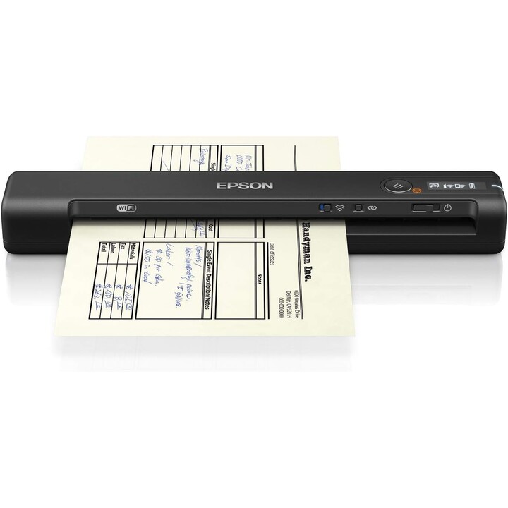 SCANNER EPSON WORKFORCE ES-60W PORTABLE A4 WIFI USB