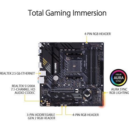 Asus TUF B550M-PLUS Gaming (AM4)