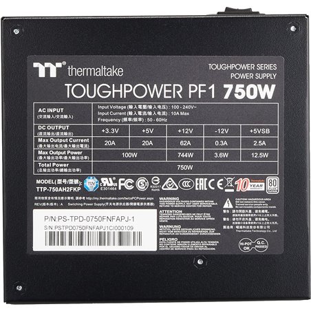 Thermaltake TOUGHPOWER PF1 750W Platinum