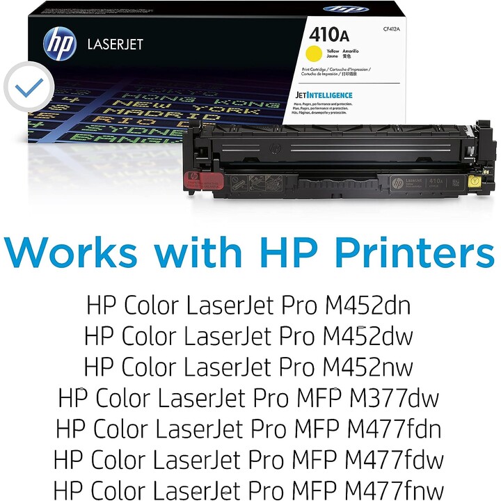 Toner HP 410A AMARELO M452 M477 2300 PAG