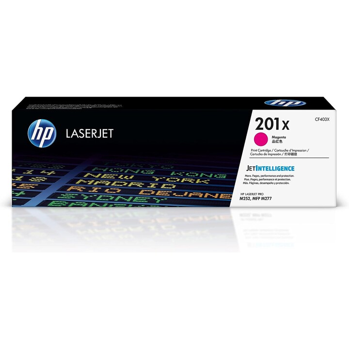 Toner HP 201X MAGENTA Gran Capacidad M252 MFP M277 2300 PAG