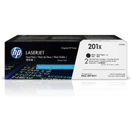Toner HP 201X Negro Gran Capacidad DUALPACK M252 MFP M277 2X 2800 PAG