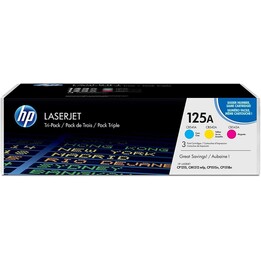 Toner HP 125A MULTIPACK CP1215 CM1312 CP1515 CP1518 3X 1400 PAG