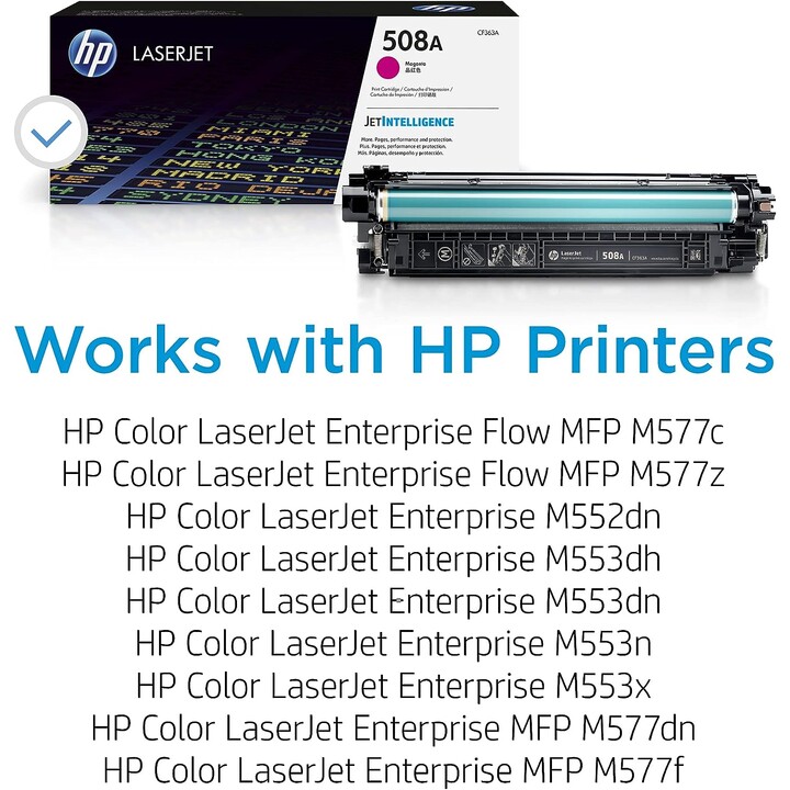 Toner HP 508A MAGENTA M552DN / 3DN, M577DN / F 5,000 PAG