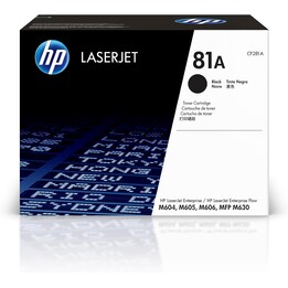 Toner HP 81A BLACK MFP M630 10500 PAG