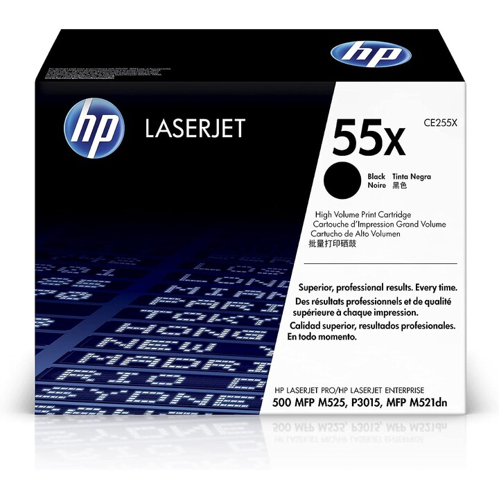 Toner HP 55X Negro Gran Capacidad P3015 12500 PAG
