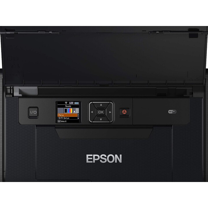 EPSON WorkForce WF-110W TRAGBARER Drucker 14PPM WIFI USB BATTERIE