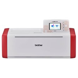 Brother Plotter de corte ScanNCut SDX900 Blanco, Rojo