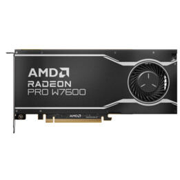 AMD Radeon Pro W7600 4x DisplayPort 2.1, 130W, PCI Gen4 x8 8GB GDDR6