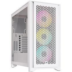 Flux d'air Corsair iCue 4000D RGB Blanc