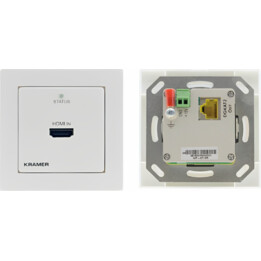 Kramer POC Transmitter In Wall Plate Format WP-871XR White