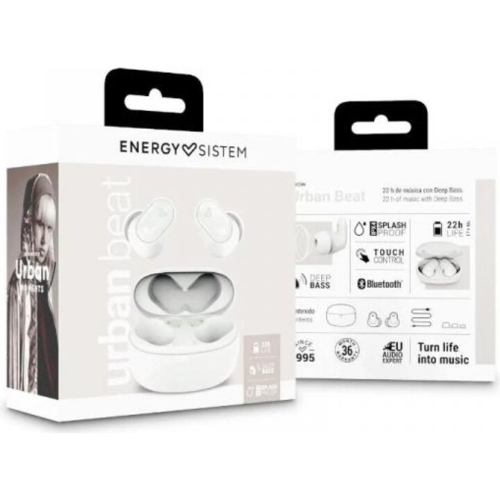 Energy Sistem Cuffie Wireless Urban Beat Snow