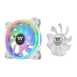 Thermaltake SWAFAN 12 RGB Radiator Fan TT Premium Edition White Carcasa del ordenador Refrigerador de aire 12 cm Blanco 3 pieza(