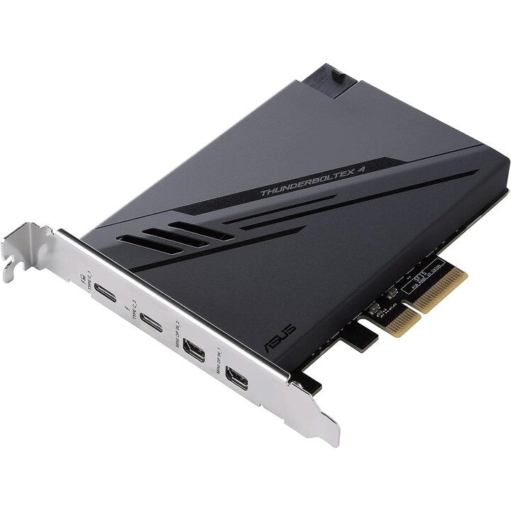 ASUS ThunderboltEX 4 PCI Express, 2 x Mini DisplayPort in TBT Header USB 2.0 Header
