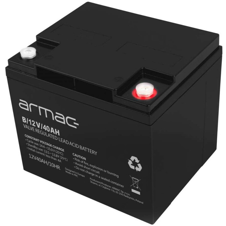 Universal gel battery for Ups Armac B/12V/40Ah