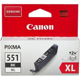 Canon CLI-551XL BK Original Photo noire 1 pice(s)