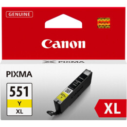 Cartuccia d'inchiostro Canon CLI-551Y XL MG6350 / MG5450 Giallo